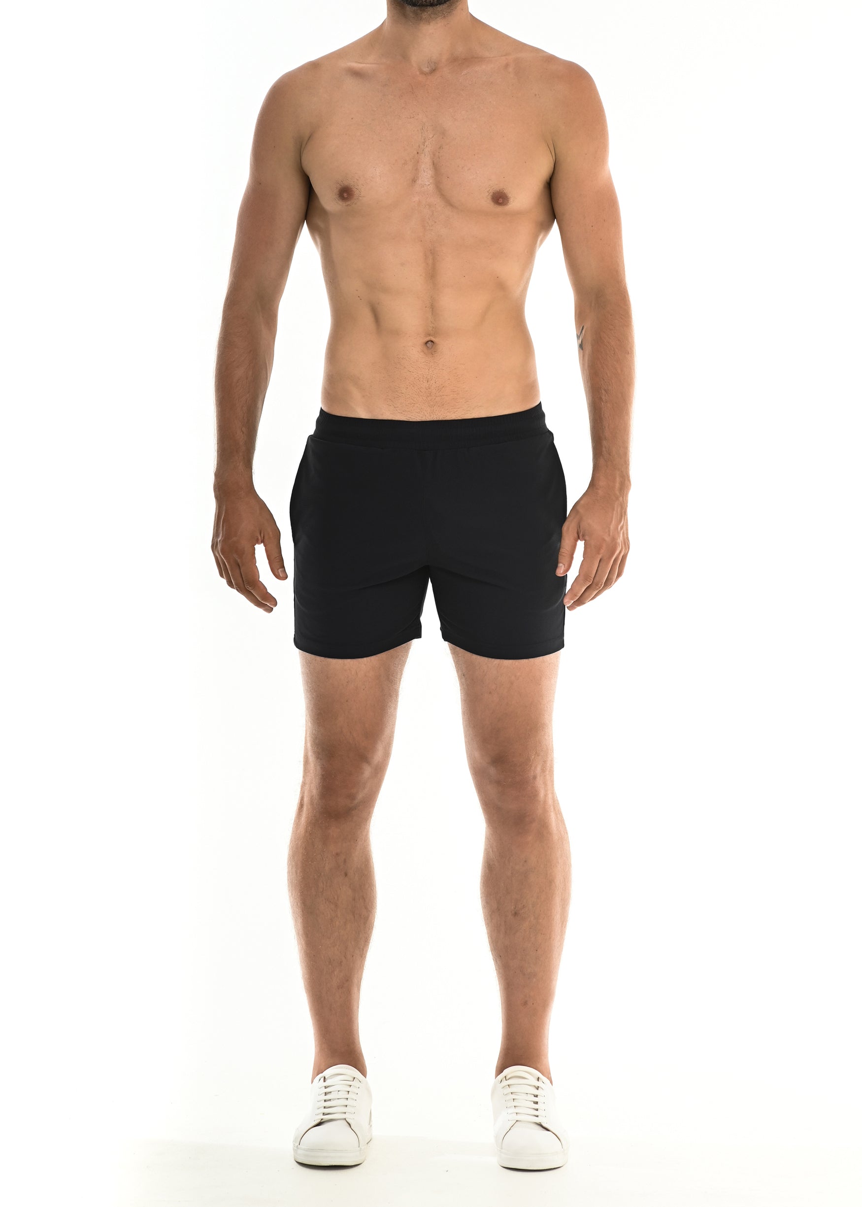 Black & White Diamond Print Shorts - S main image 1