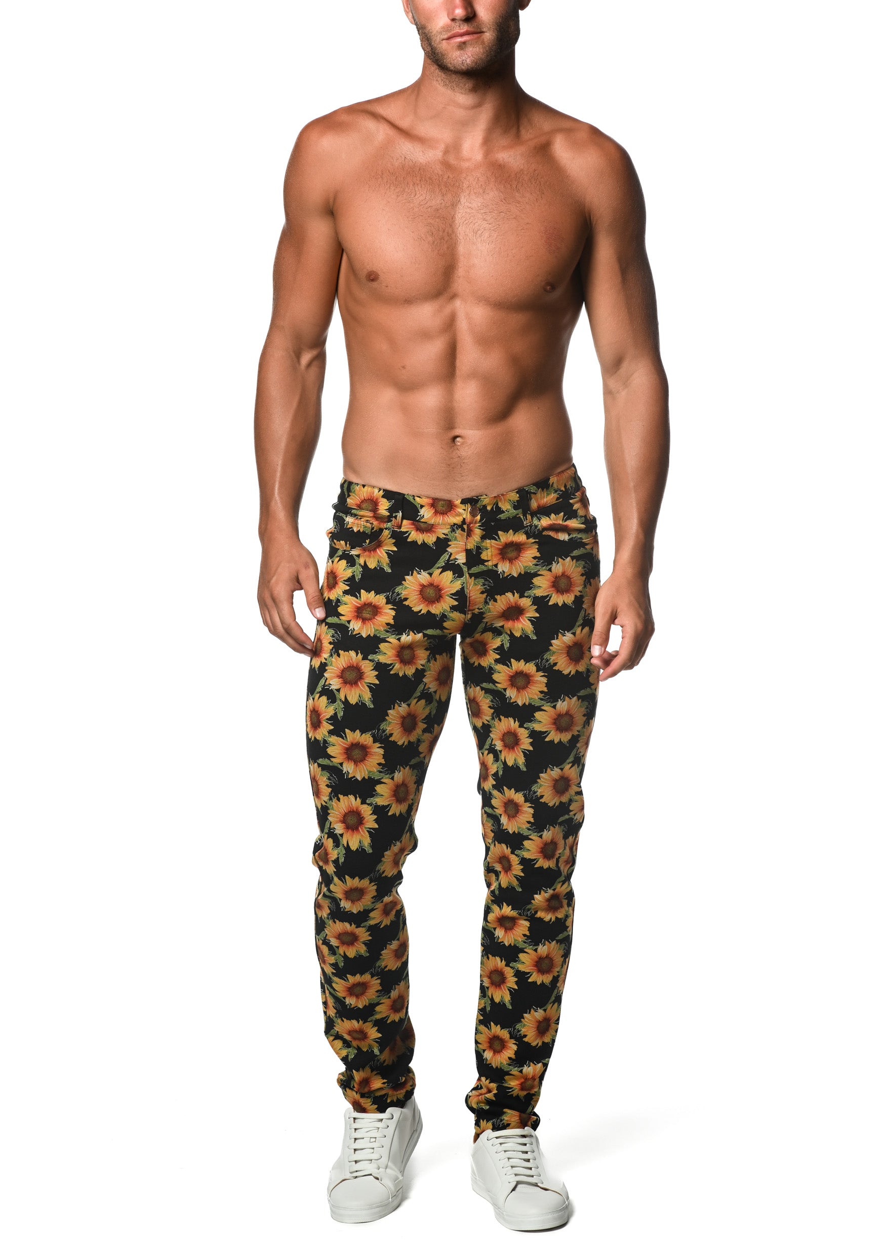 Yellow Sunflower Men's Joggers