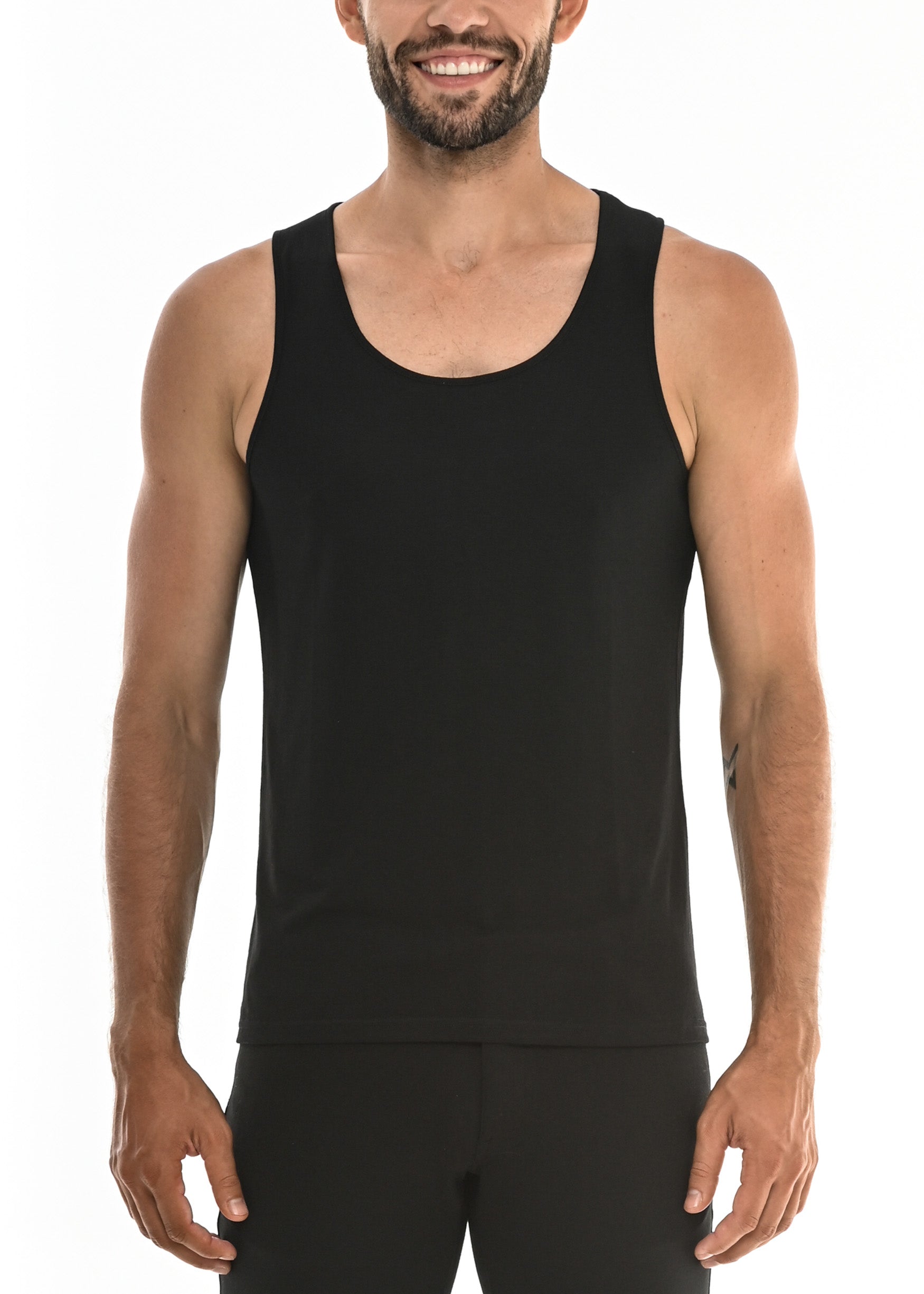SO ME Chevron Pattern Buttoned Front Lightweight Tank Top