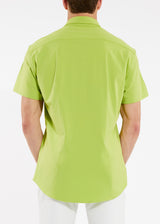 PEAR FECTION SOLID KNIT STRETCH SHORT SLEEVE SHIRT ST-960