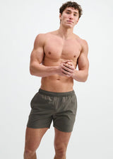 CONCRETE TEXTURED MESH STRETCH PERFORMANCE SHORTS ST-1466-101