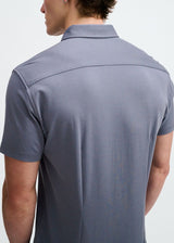 GRAVEL SOLID STRETCH JERSEY KNIT SHORT SLEEVE SHIRT ST-963-05