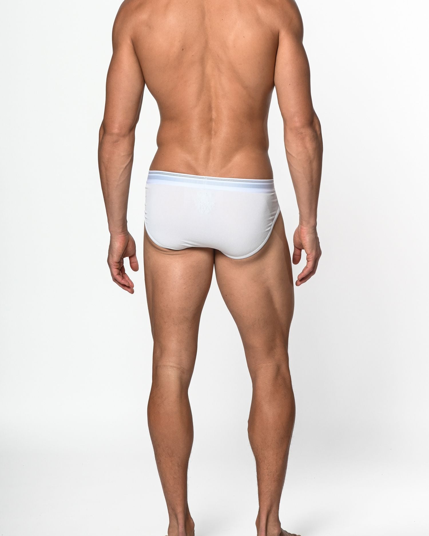 VANILLA MODAL/ELASTANE RIB LOW RISE BRIEF ST-10135