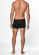 BLACK MODAL/ELASTANE RIB TRUNK ST-10136