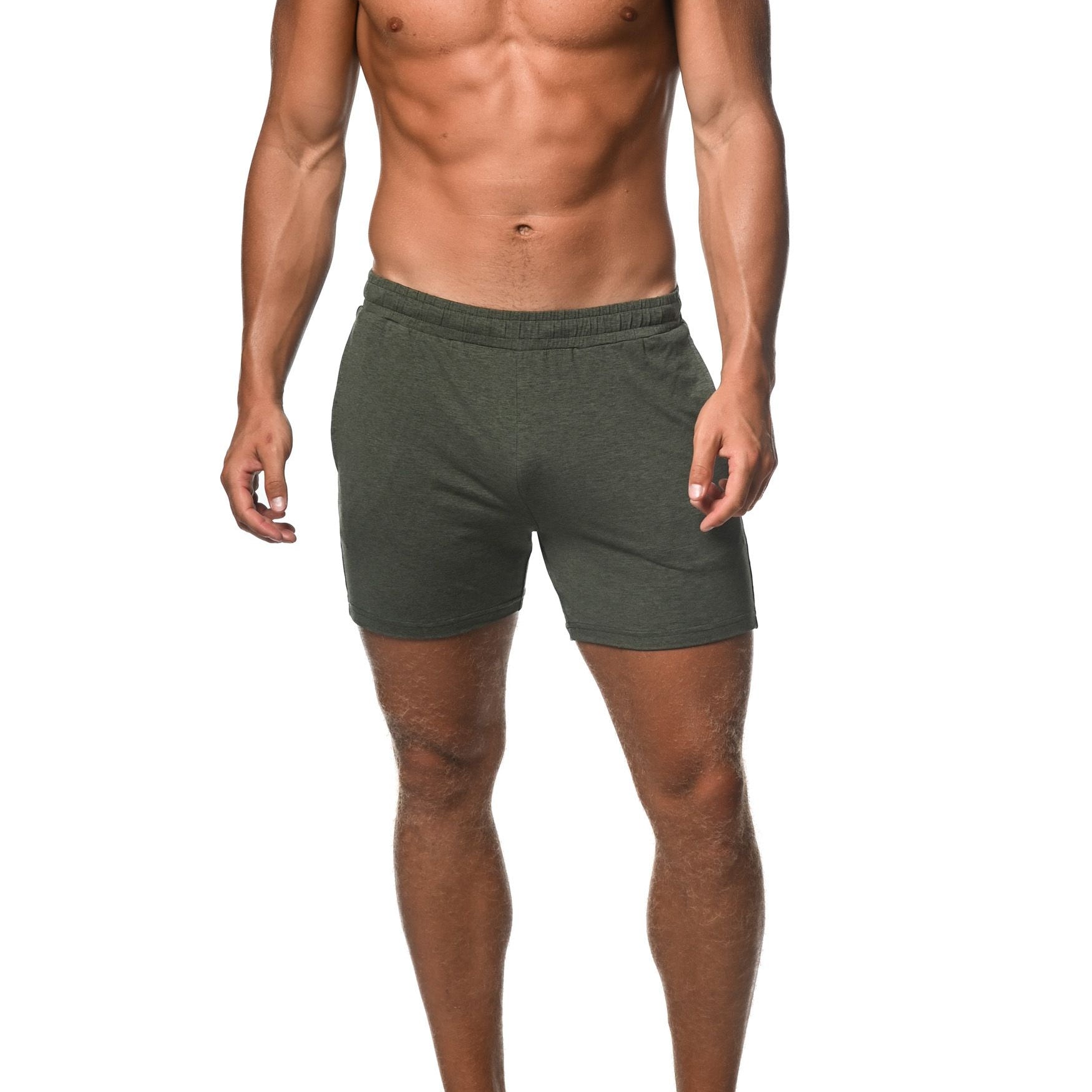 ARMY SPACE DYE STRETCH PERFORMANCE SHORTS  ST-1466-75