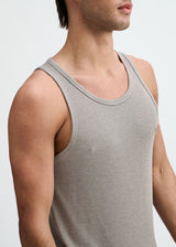 SHARK RIB STRETCH MODAL TANK STA-16004-03