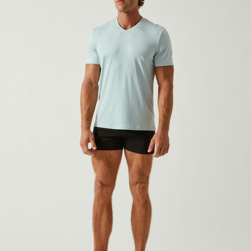 FOG SOLID STRETCH MODAL V- NECK TEE ST-9010