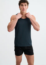 MARINER TEXTURED STRETCH MESH PERFORMANCE TANK ST-293