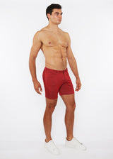 RED PEPPER 5"INSEAM STRETCH WASHED DENIM KNIT JEANS SHORT ST-1932-81