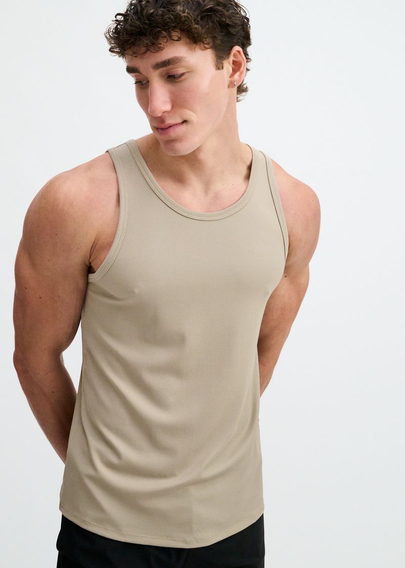 REED RIB STRETCH MODAL TANK STA-16004-04