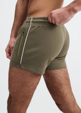 COMBAT 3.5" INSEAM STRETCH SHORTS W/ SIDE PIPING STA-10514
