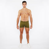 SOLTICE 3" INSEAM WASHED KNIT DUO TONE DENIM JEANS SHORTS ST-1975-15