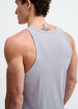 PERIWINKLE RIB STRETCH MODAL TANK STA-16004-04