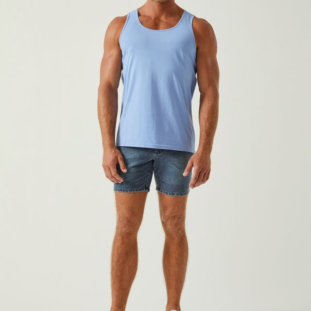 HORIZON COTTON JERSEY TANK TOP ST-102
