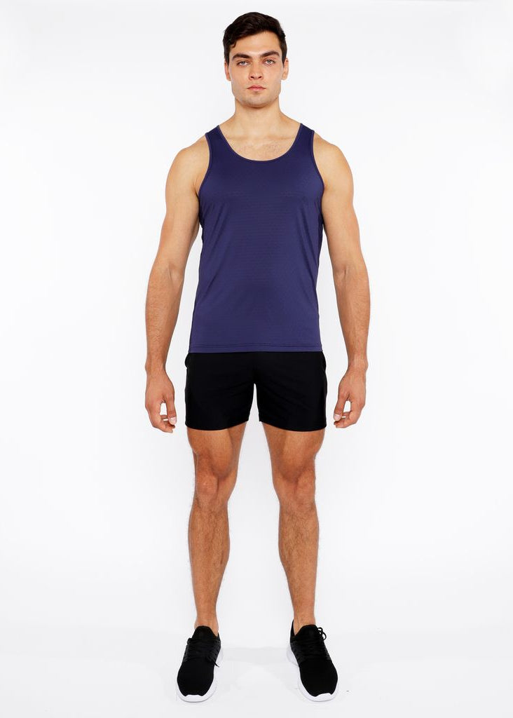 ATLANTIS TEXTURED STRETCH MESH PERFORMANCE TANK TOP ST-291