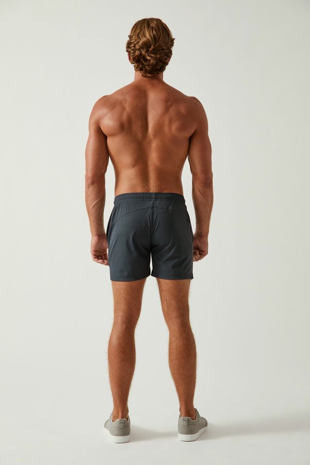 NAVY TEXTURED STRETCH PERFORMANCE SHORTS ST-1466-54