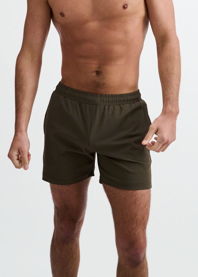 BATTALION TEXTURED MESH STRETCH PERFORMANCE SHORTS ST-1466-101