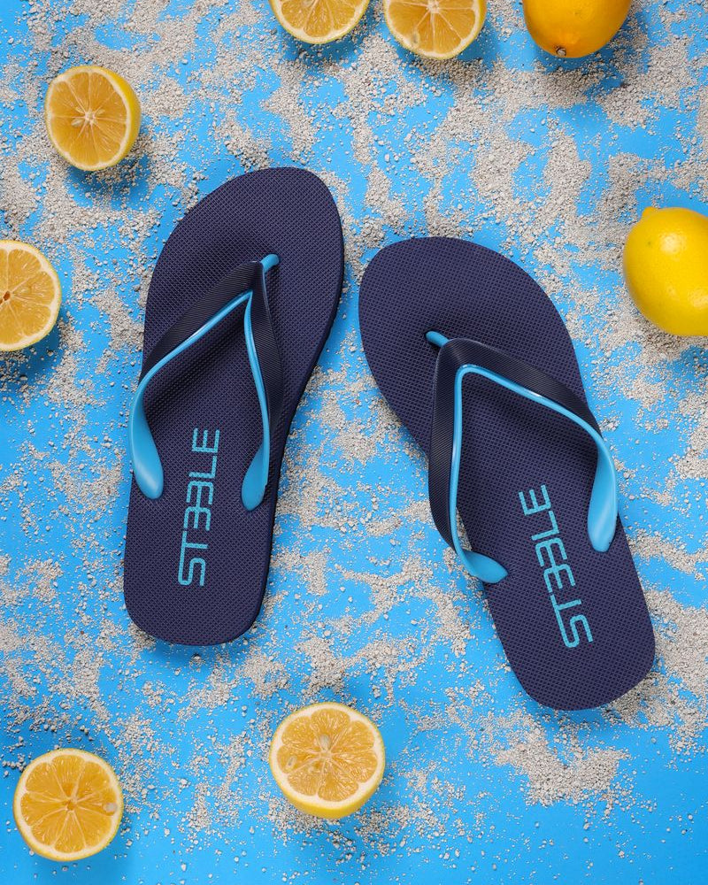 TEAL/OCEAN CLASSIC LOGO SOLID FLIP FLOP