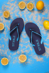 TEAL/OCEAN CLASSIC LOGO SOLID FLIP FLOP