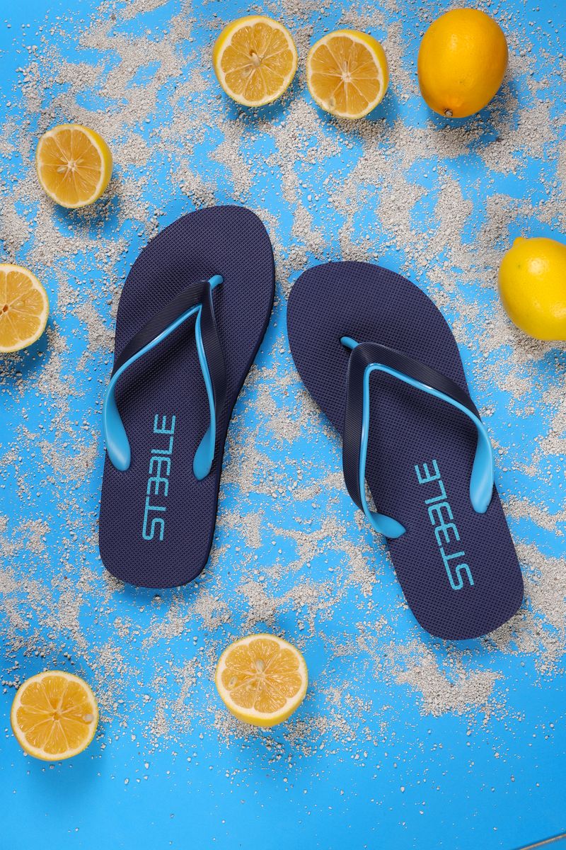 TEAL/OCEAN CLASSIC LOGO SOLID FLIP FLOP