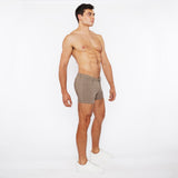 BATTALION HOUNDSTOOTH 5"INSEAM TEXTURED EMBOSSED JACQUARD STRETCH KNIT JEANS SHORT ST-1932-97