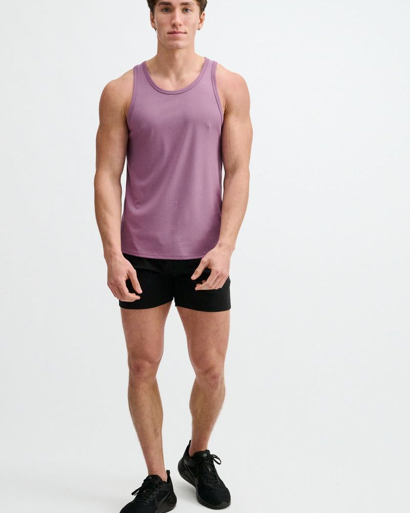 GRAPE RIB STRETCH MODAL TANK STA-16004-04