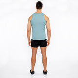 SEAWEED TEXTURED STRETCH MESH PERFORMANCE TANK TOP ST-290