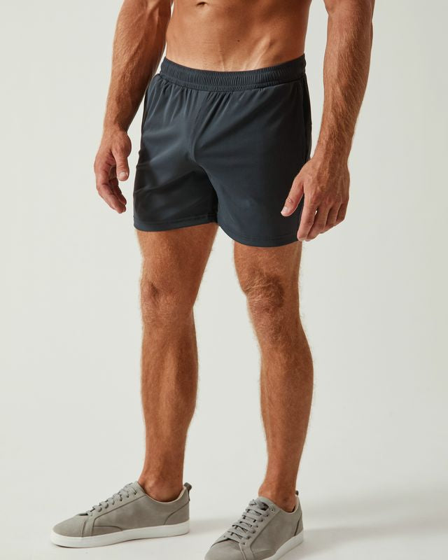 NAVY TEXTURED STRETCH PERFORMANCE SHORTS ST-1466-54