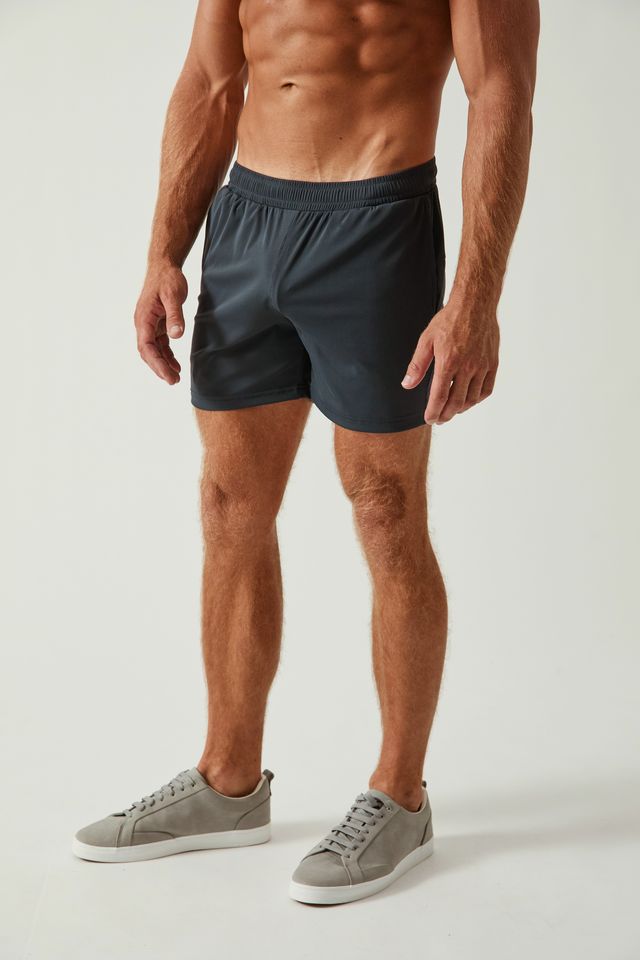 NAVY TEXTURED STRETCH PERFORMANCE SHORTS ST-1466-54