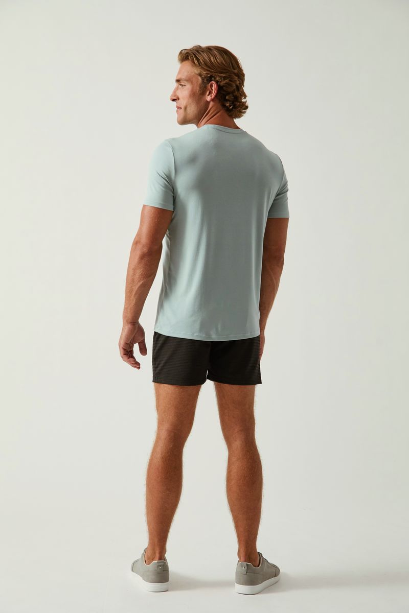 SUMMIT SOLID STRETCH MODAL CREW NECK TEE ST-9011