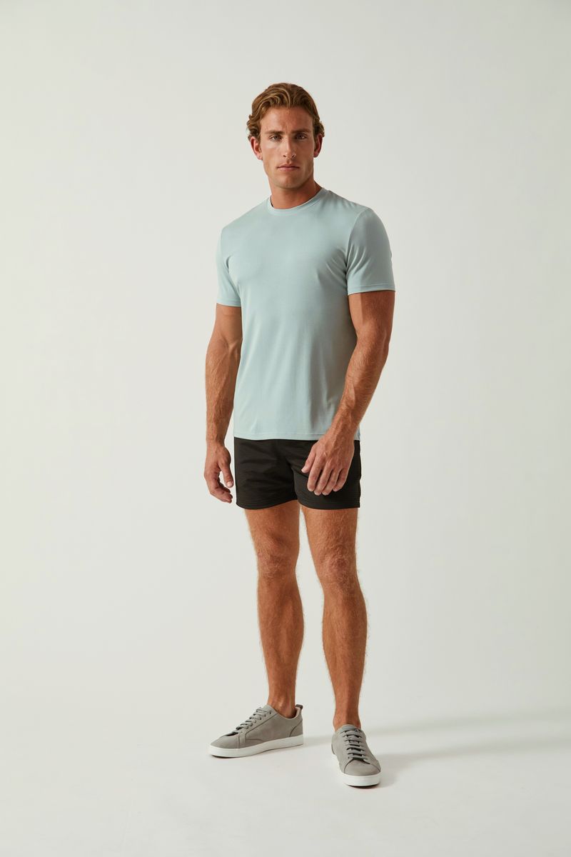 SUMMIT SOLID STRETCH MODAL CREW NECK TEE ST-9011