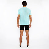 OCEAN TEXTURED KNITTED CREW TEE ST-24304