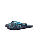 TEAL/OCEAN PUZZLE PRINTED FLIP FLOP