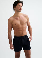 MIDNIGHT TEXTURED MESH STRETCH PERFORMANCE SHORTS ST-1466-100
