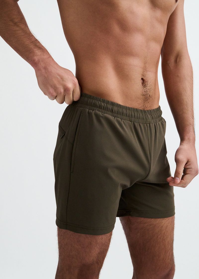 BATTALION TEXTURED MESH STRETCH PERFORMANCE SHORTS ST-1466-101