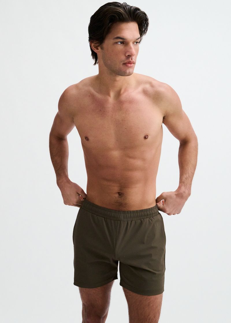 BATTALION TEXTURED MESH STRETCH PERFORMANCE SHORTS ST-1466-101