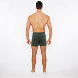 PINE 5"INSEAM LINEN-LOOK TEXTURED STRETCH KNIT CHINO SHORTS W/ZIP POCKETS ST-1986-09