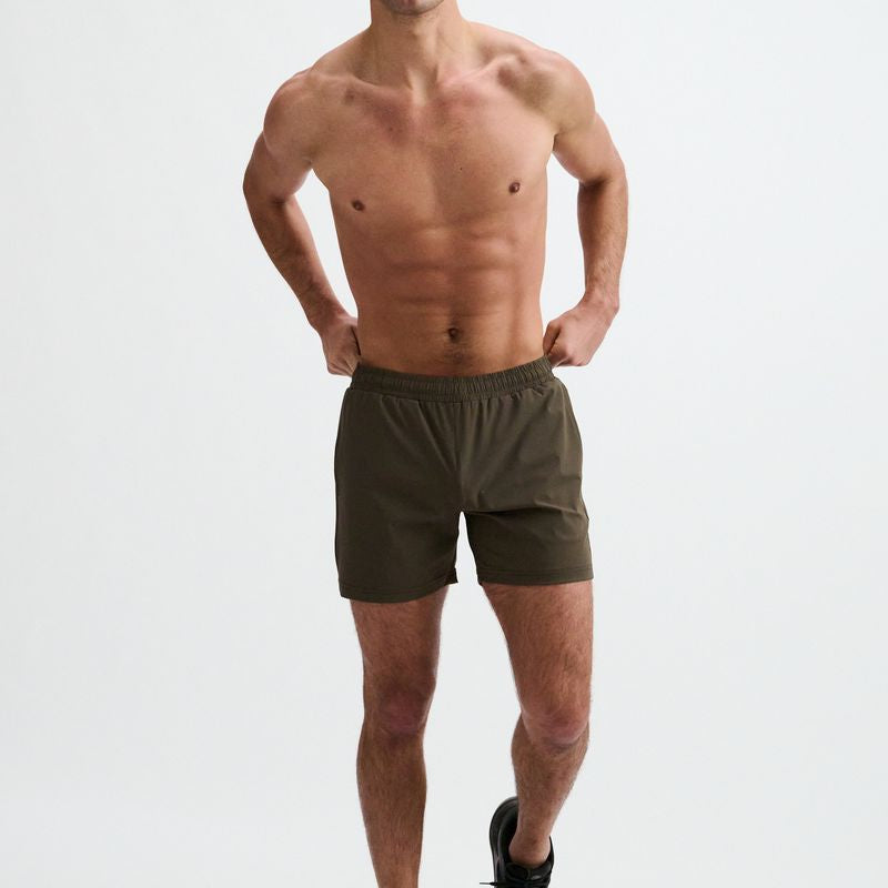 BATTALION TEXTURED MESH STRETCH PERFORMANCE SHORTS ST-1466-101