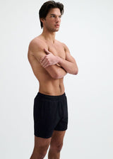 MIDNIGHT TEXTURED MESH STRETCH PERFORMANCE SHORTS ST-1466-100