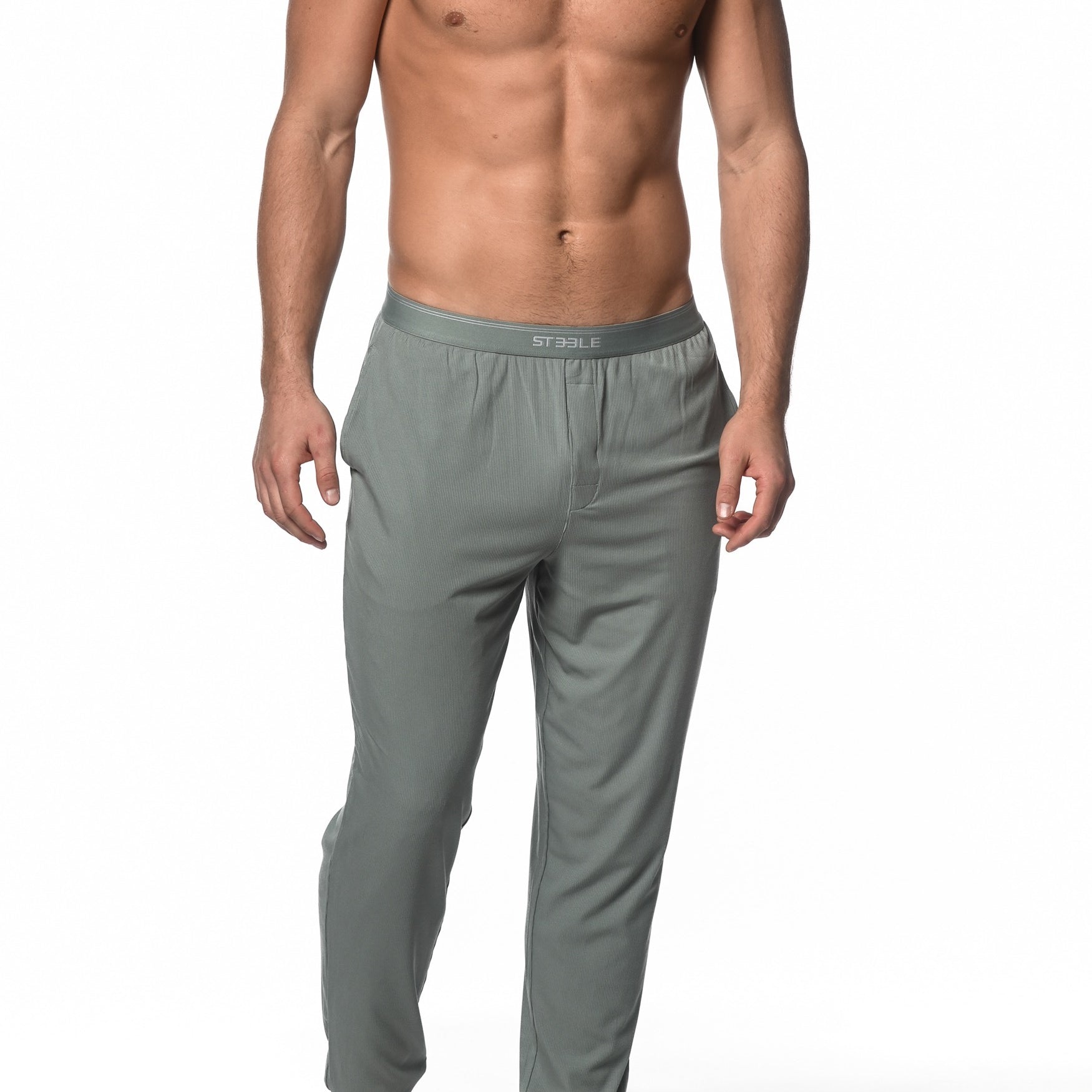 SEAFOAM RIB MODAL LOUNGE PANTS  ST-16006
