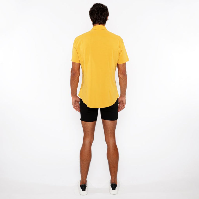 SUNNY SIDE SOLID STRETCH JERSEY KNIT SHORT SLEEVE SHIRT ST-963-03