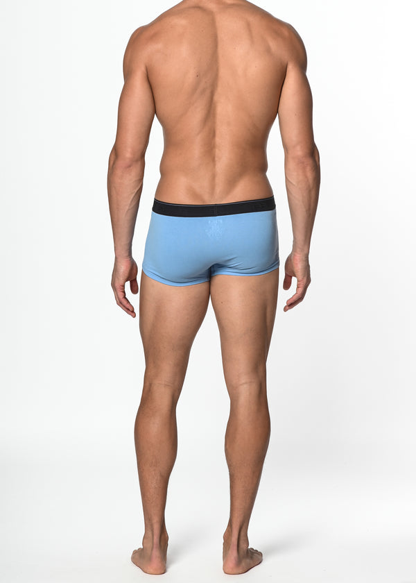 ATLANTIC BLUE COTTON/ELASTANE TRUNK ST-10001