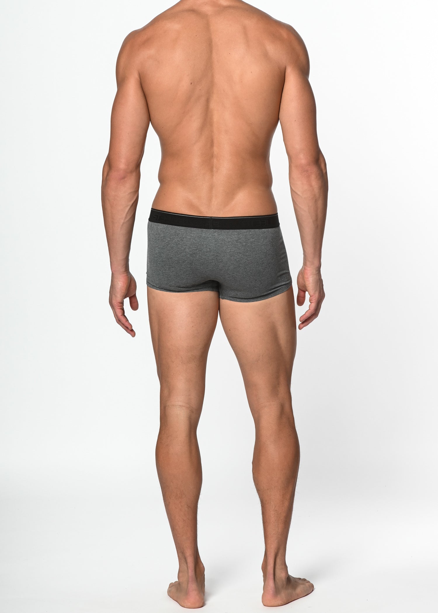 HEATHER GREY COTTON/ELASTANE TRUNK ST-10001