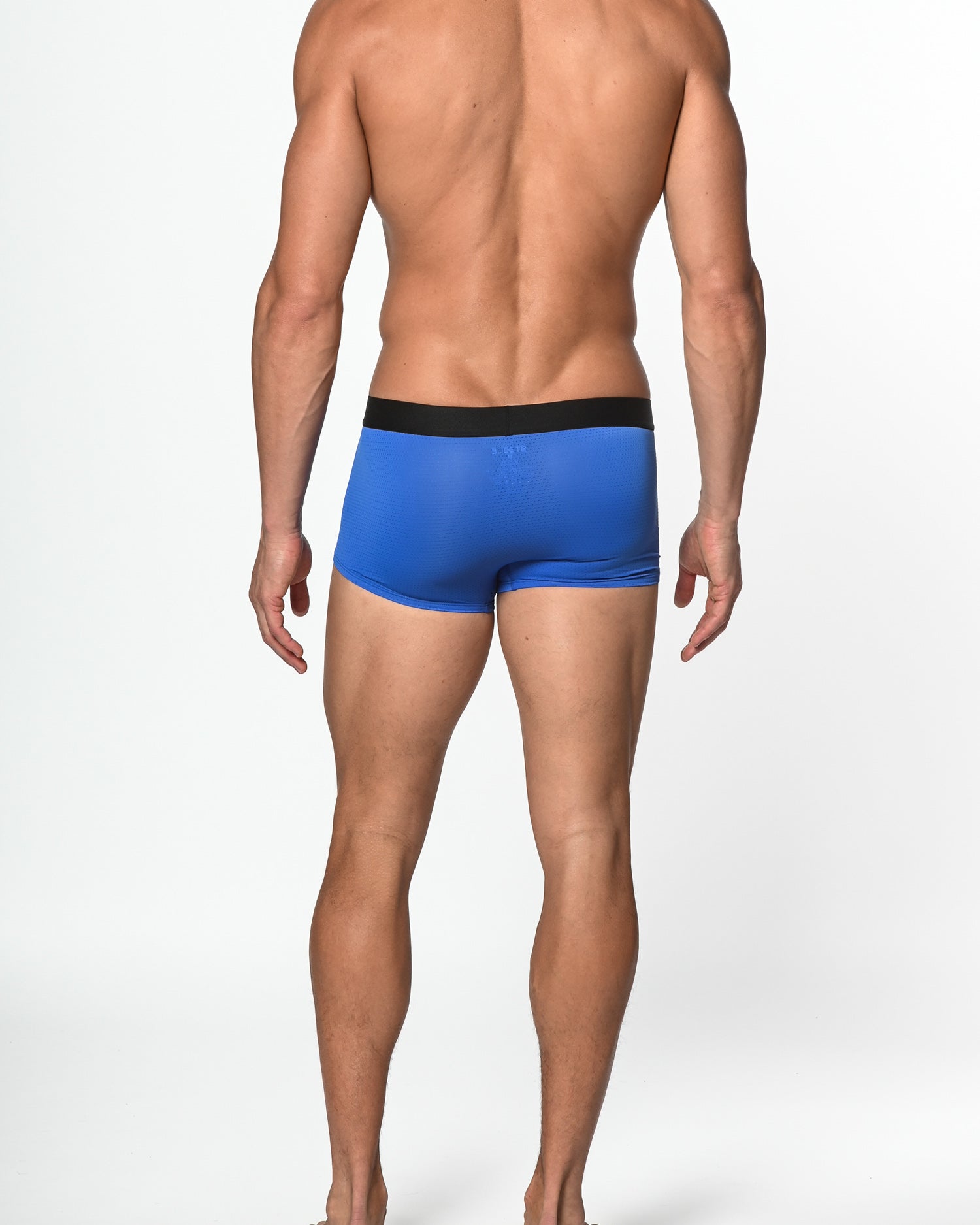 COBALT NYLON/ELASTANE AIR MESH SPORTS TRUNK ST-10201