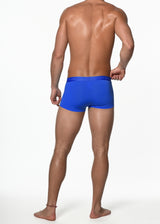 COBALT NYLON/ELASTANE STRIPE SHEER SPORTS TRUNK ST-10401