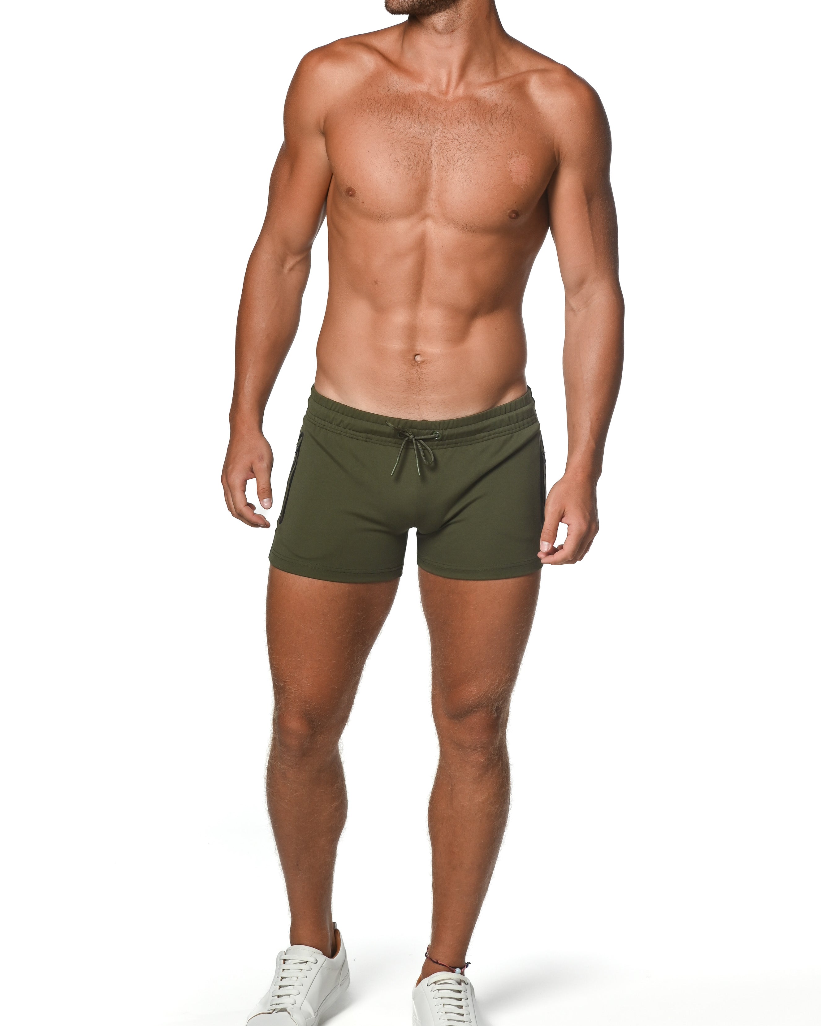 ARMY VAULT 3.5 INSEAM GYM STRETCH SHORTS ST-10500