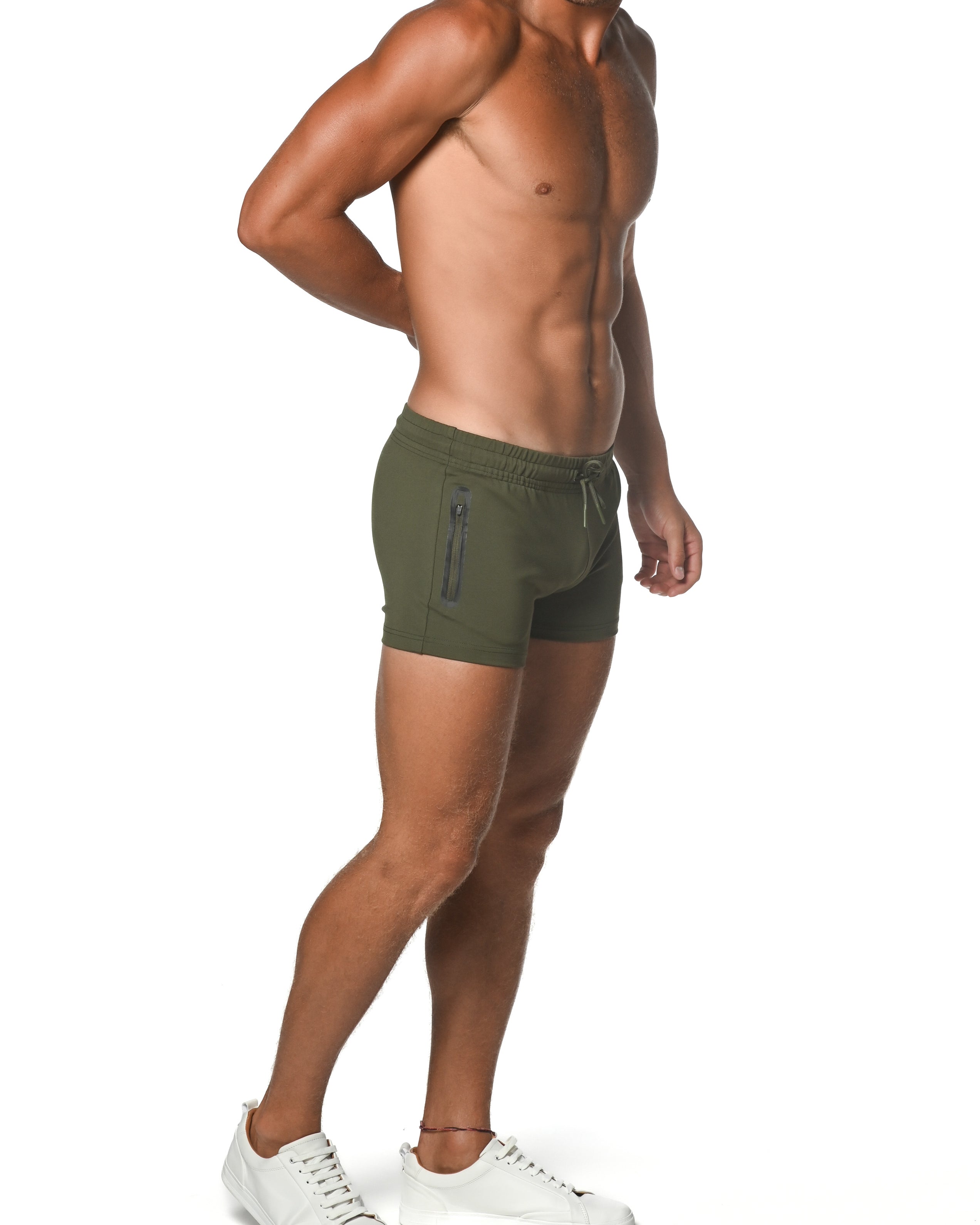 ARMY VAULT 3.5 INSEAM GYM STRETCH SHORTS ST-10500