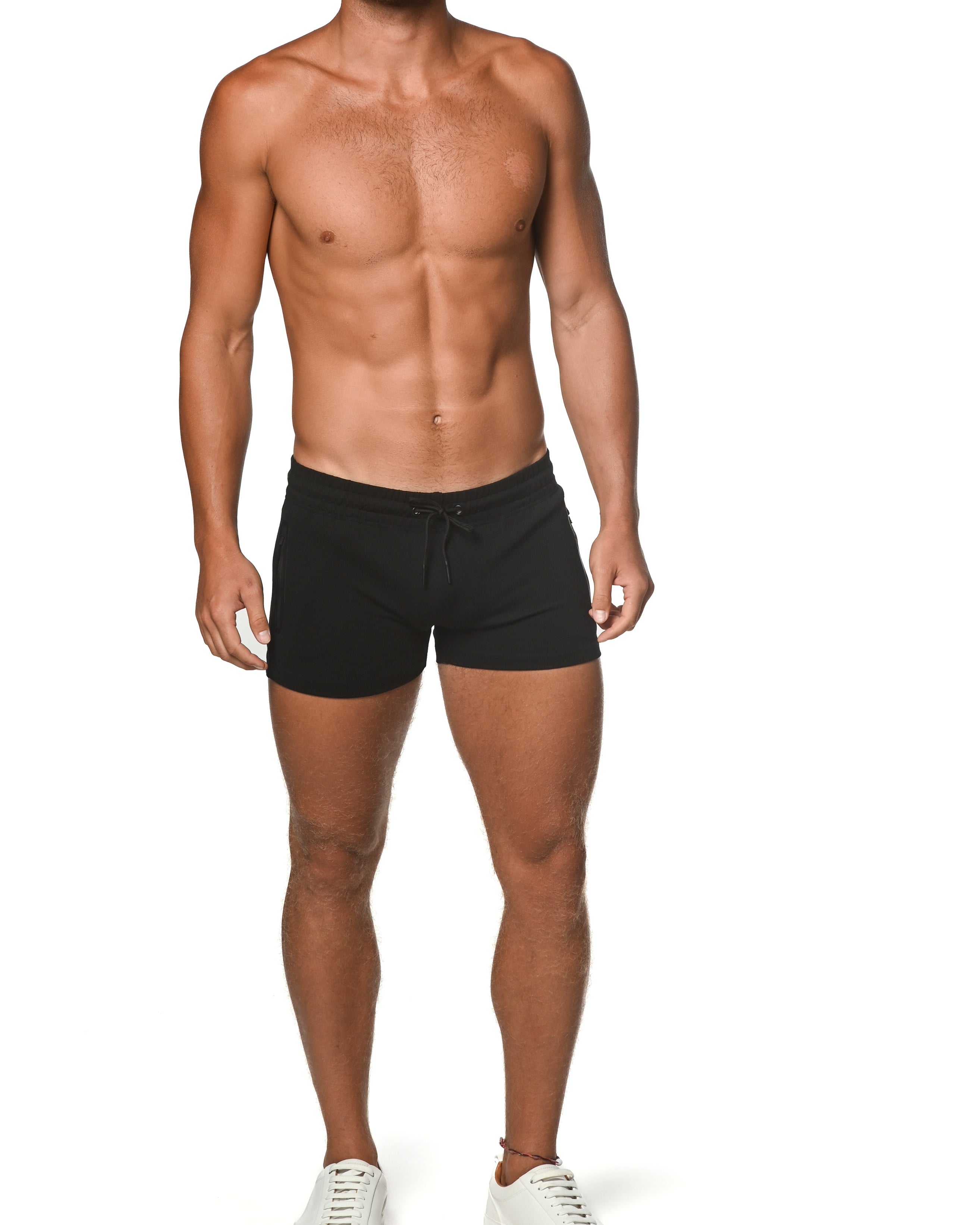 BLACK VAULT 3.5 INSEAM GYM STRETCH SHORTS ST-10500