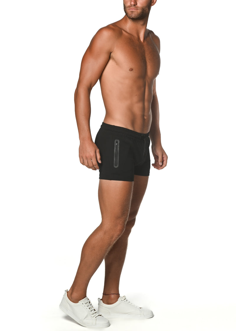 BLACK VAULT 3.5 INSEAM GYM STRETCH SHORTS ST-10500