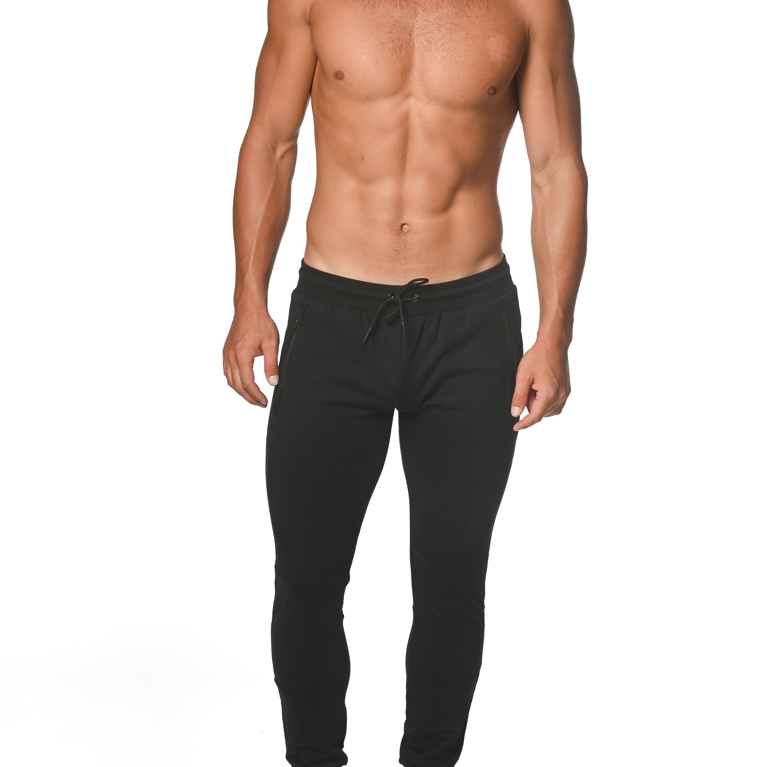 STEALTH BLACK FLEECE FLEX COTTON STRETCH JOGGER ST-10503